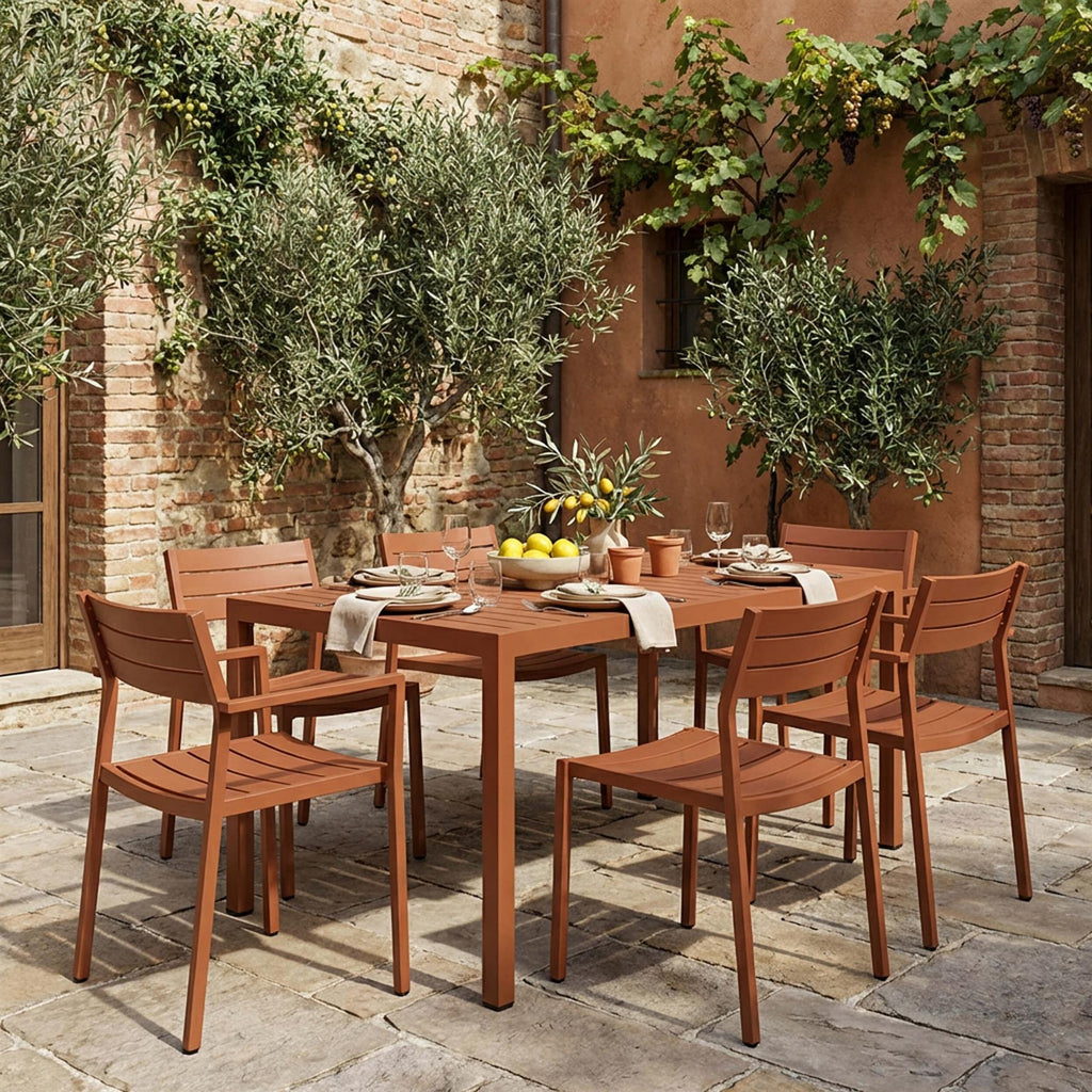 Case Furniture Eos Outdoor Dining Set - Large - Curated by Holloways of Ludlow