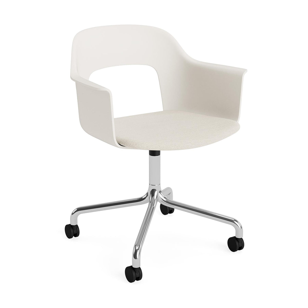 HAY Layout Armchair 263 with 4 Star Swivel Wheel Base