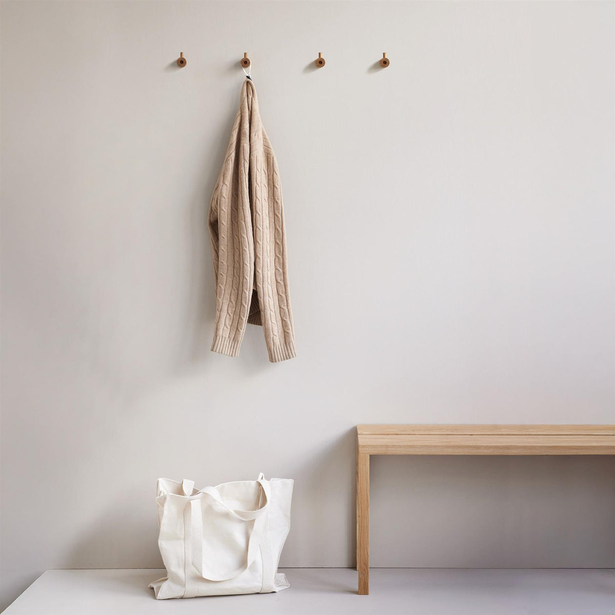 MOEBE Wooden Wall Hook