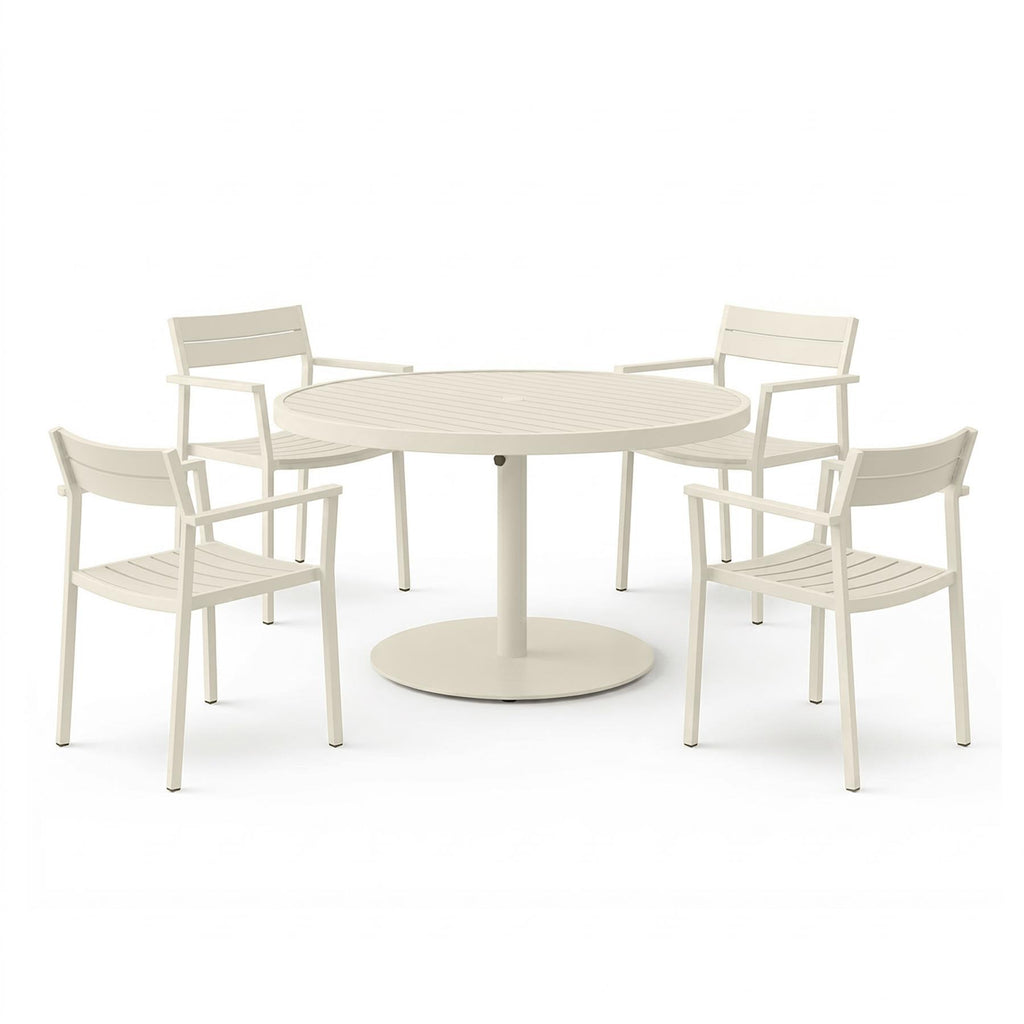 Case Furniture Eos Round Outdoor Dining Set - Curated by Holloways of Ludlow