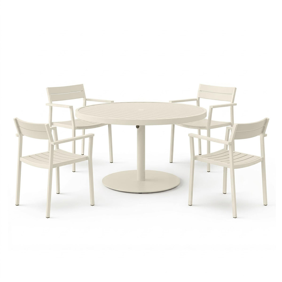 Case Furniture Eos Round Outdoor Dining Set - Curated by Holloways of Ludlow