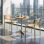 Fritz Hansen Pelagus Balcony Furniture Set - Curated by Holloways of Ludlow