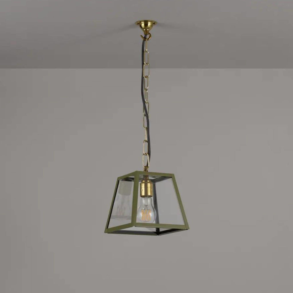 Original BTC Quad Pendant Light Olive