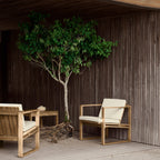 Carl Hansen & Son BK11 Outdoor Lounge Chair