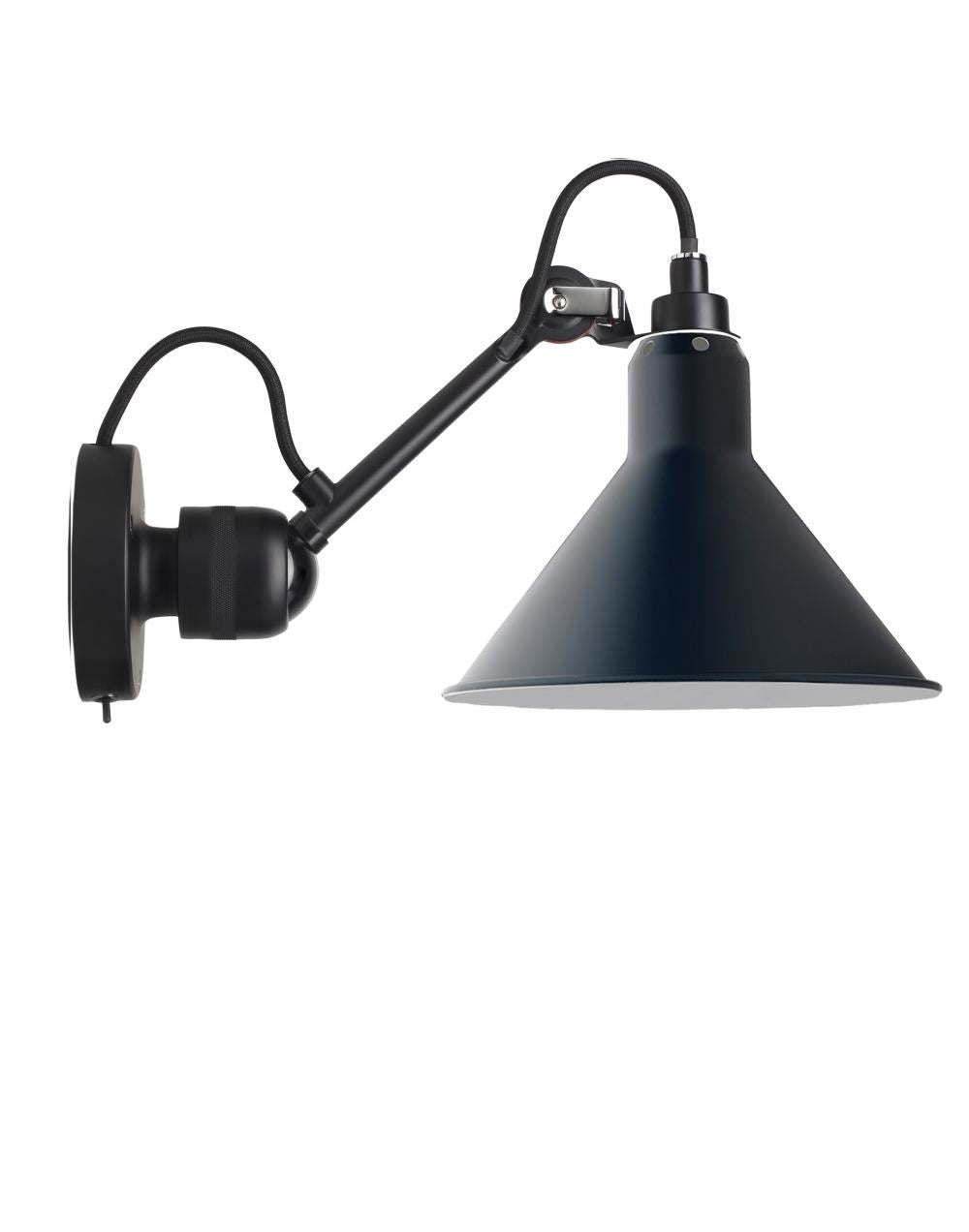 DCW Editions Lampe Gras 304 Small Wall Light - Black Arm