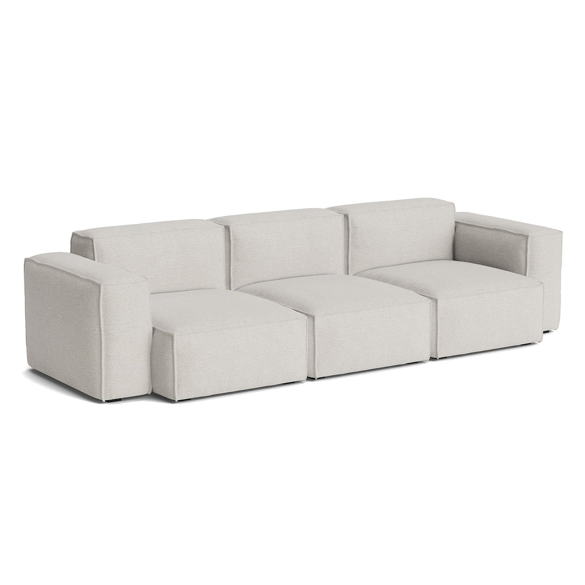 HAY Mags Soft 3+ Seater Sofa Low Armrest with Removable Cover Combination 1