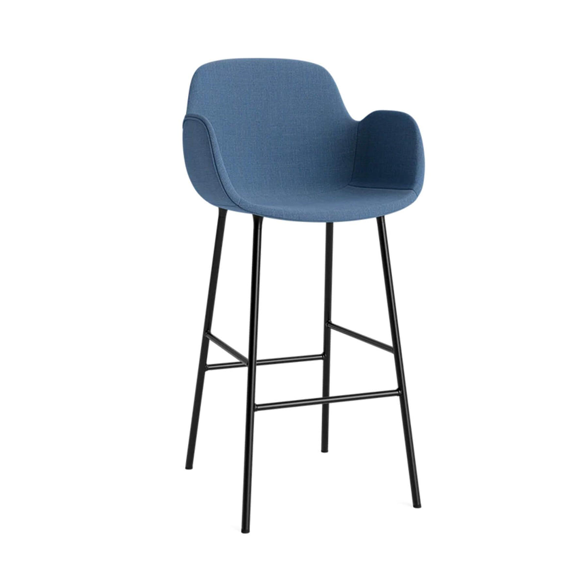 Normann Copenhagen Form Bar Armchair, Metal Legs