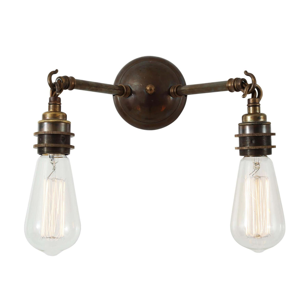 Mullan Lighting Arrigo Double Bare Bulb Wall Light