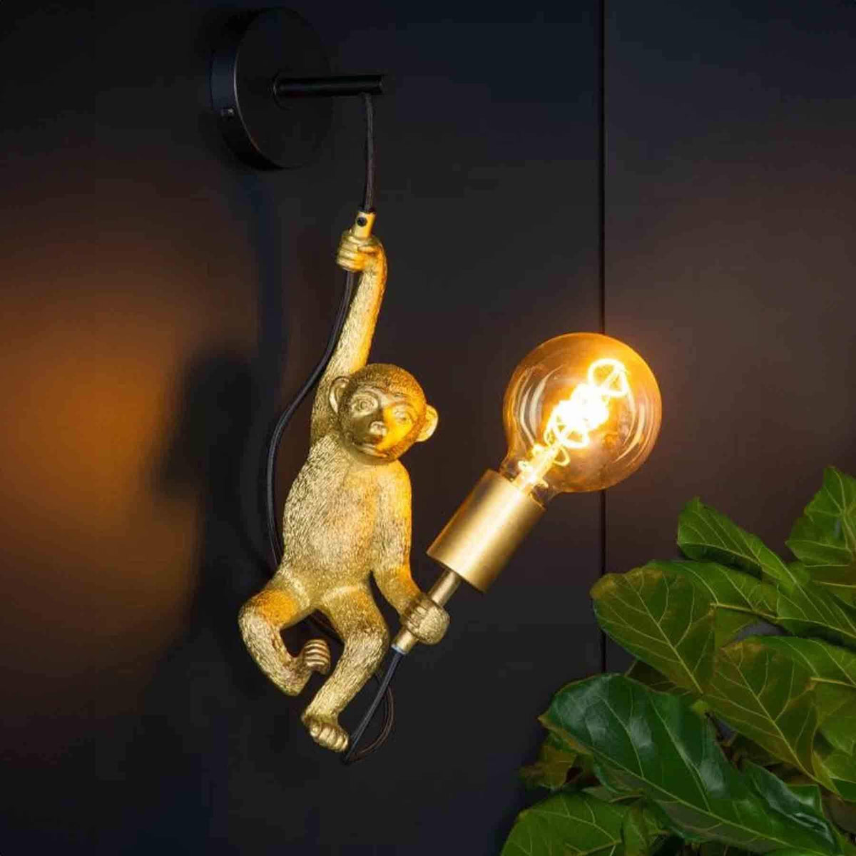 Lucide Chimp Wall Light