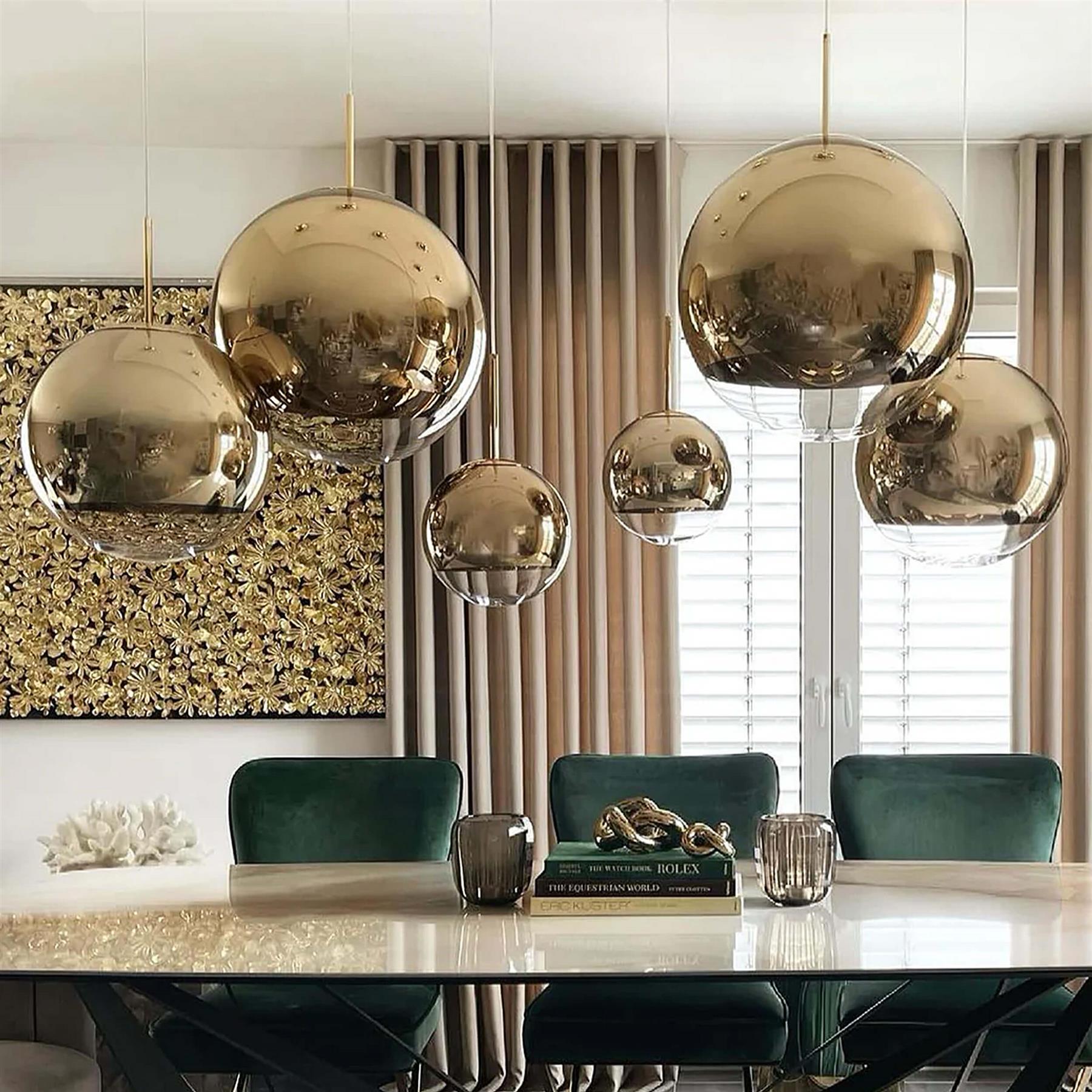 Tom Dixon Mirror Ball LED Round Pendant System