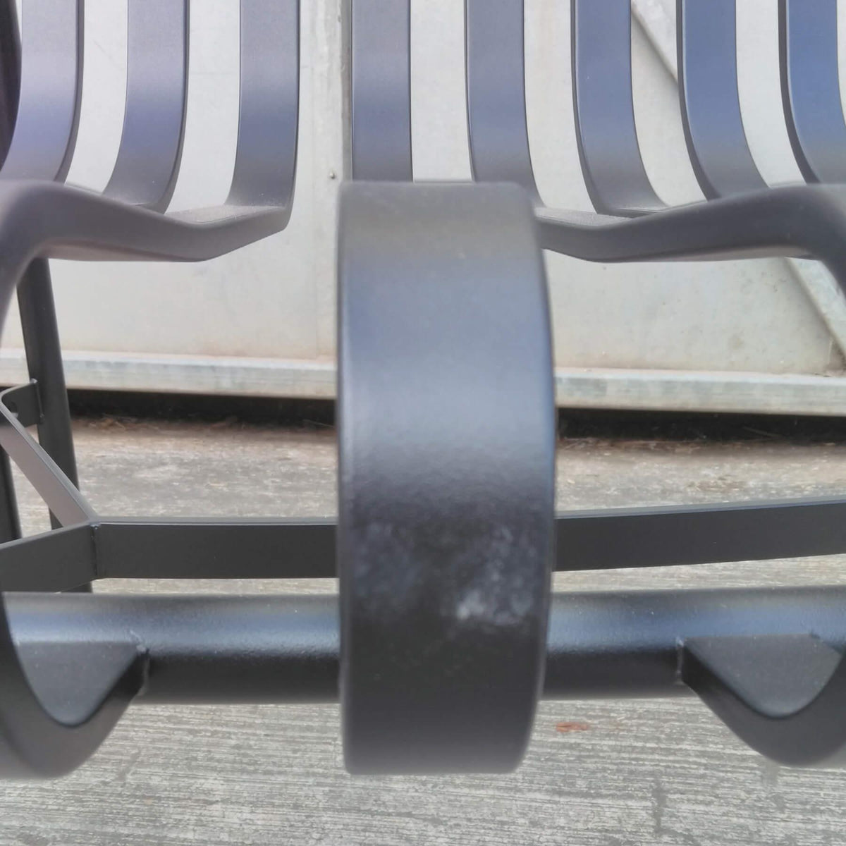 B-Stock HAY Palissade Garden Furniture Park Dining Bench Out Out - Anthracite