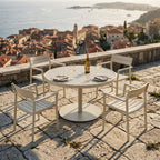 Case Furniture Eos Round Outdoor Dining Set - Curated by Holloways of Ludlow