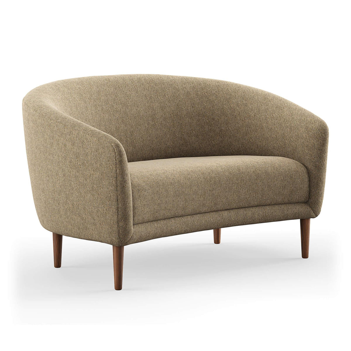 Finn Juhl The Little Mother 2 Seater Sofa in Walnut