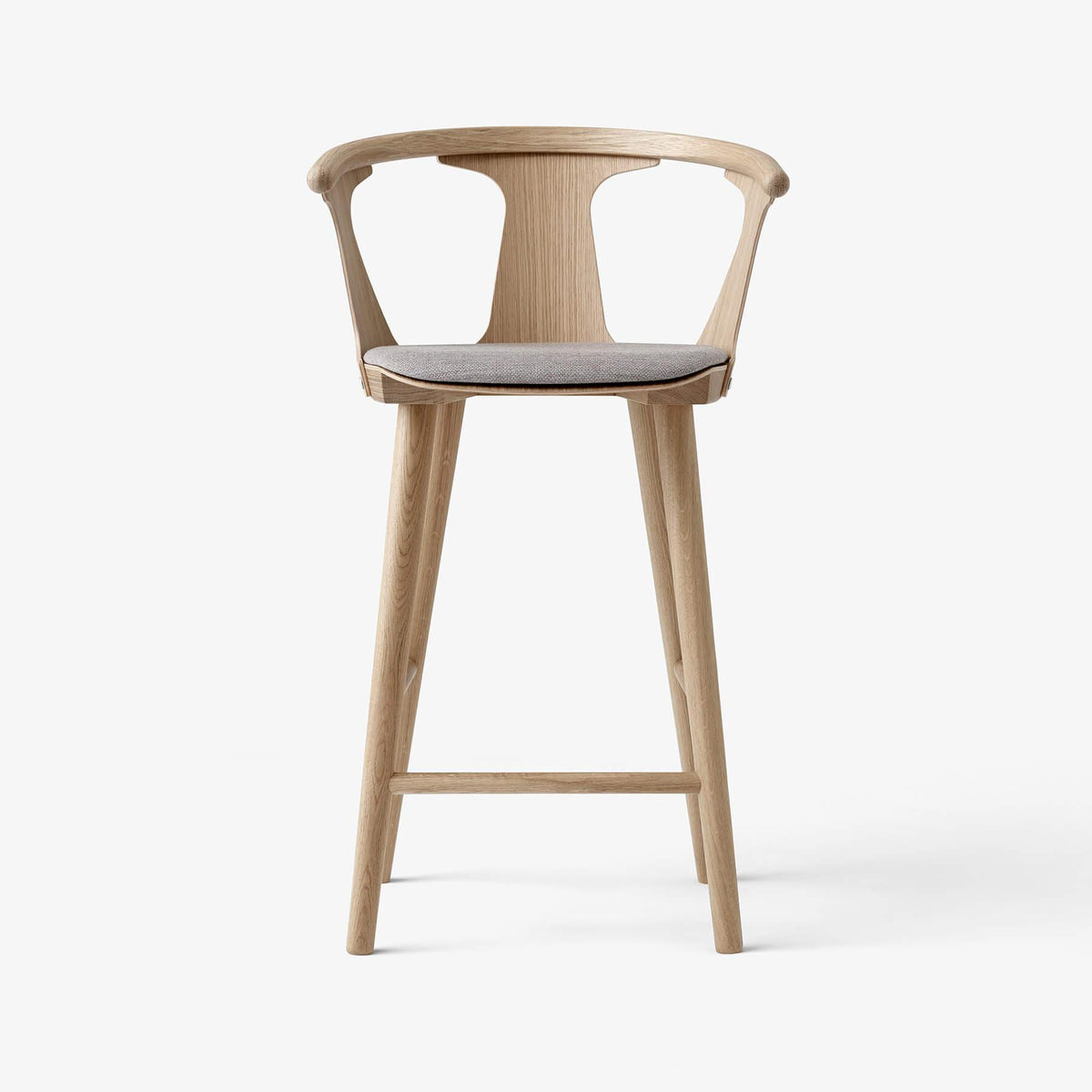 &Tradition SK8 & SK10 In Between Stool With Upholstered Seat