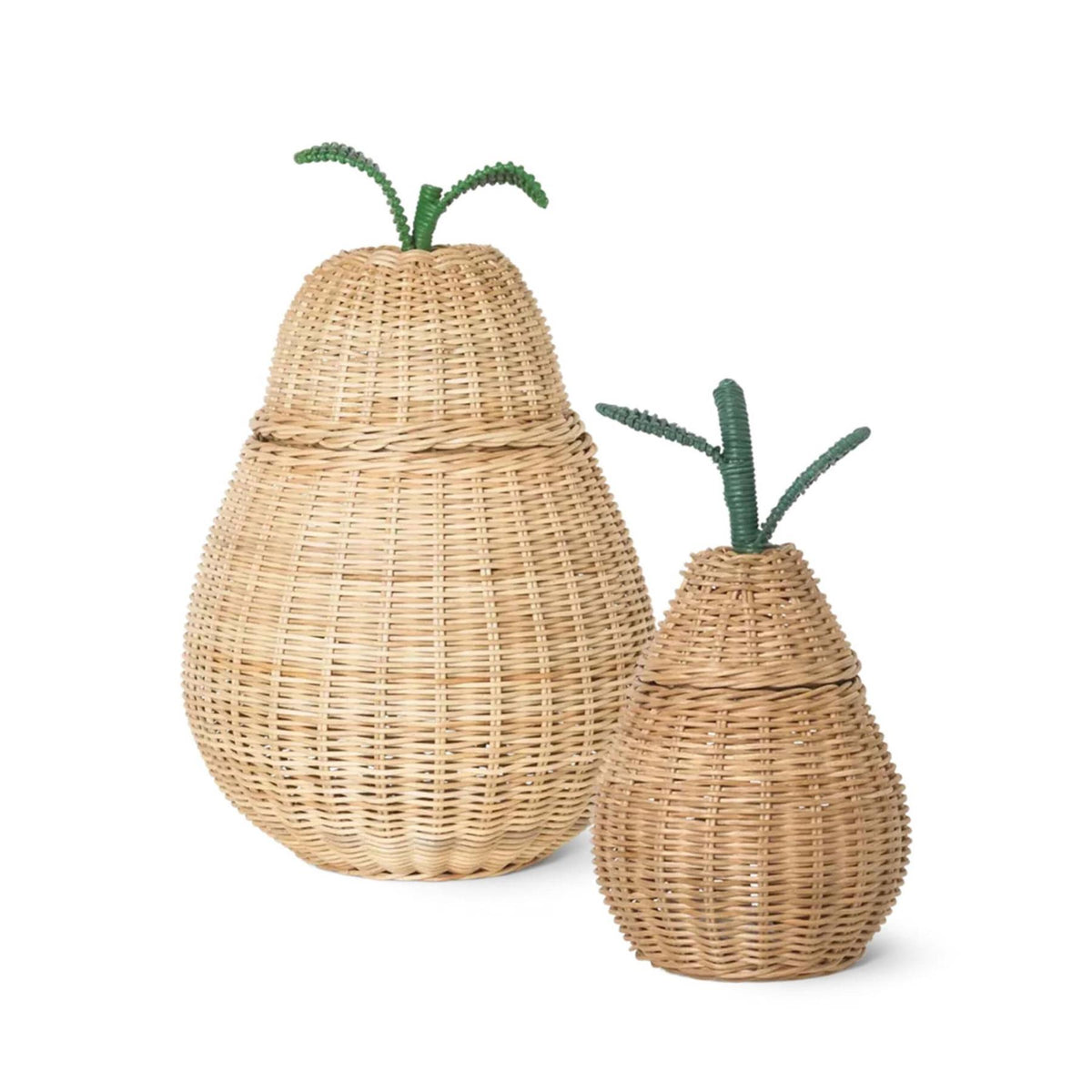 Ferm Living Small & Large Pear Braided Storage Gift Set