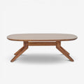 Case Furniture Cross Oval Coffee Table