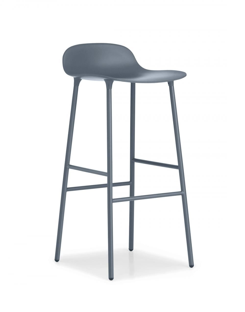 Normann Copenhagen Form Barstool - Metal Legs