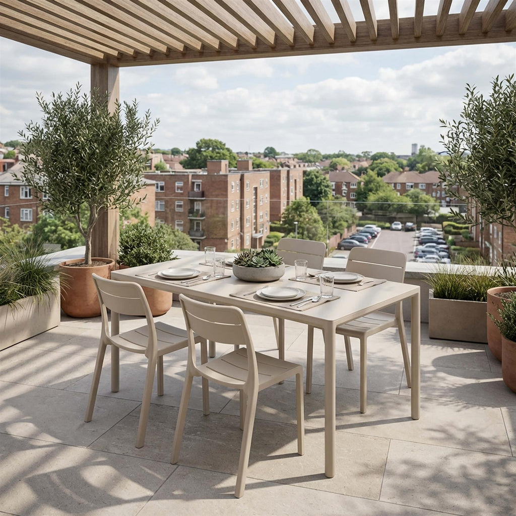 Nardi Cassia Outdoor Dining Set - Medium - Curated by Holloways of Ludlow