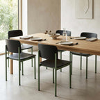 Fredericia Plan Dining Chair with Metal Legs