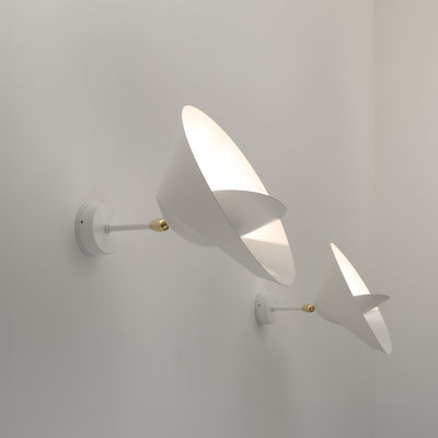 Serge Mouille Petite Applique Saturne Wall Lamp