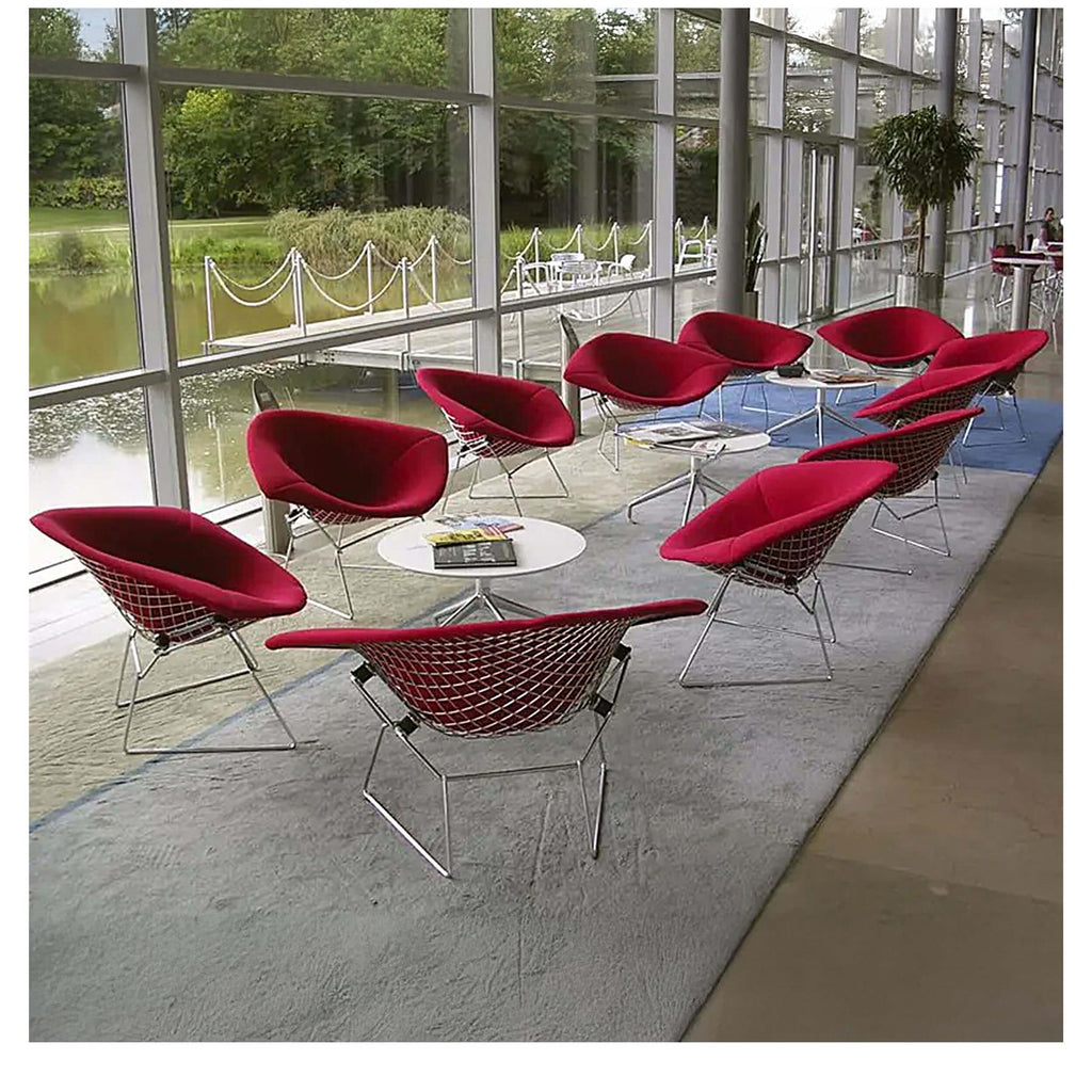 Knoll Bertoia Diamond Armchair Fully Upholstered