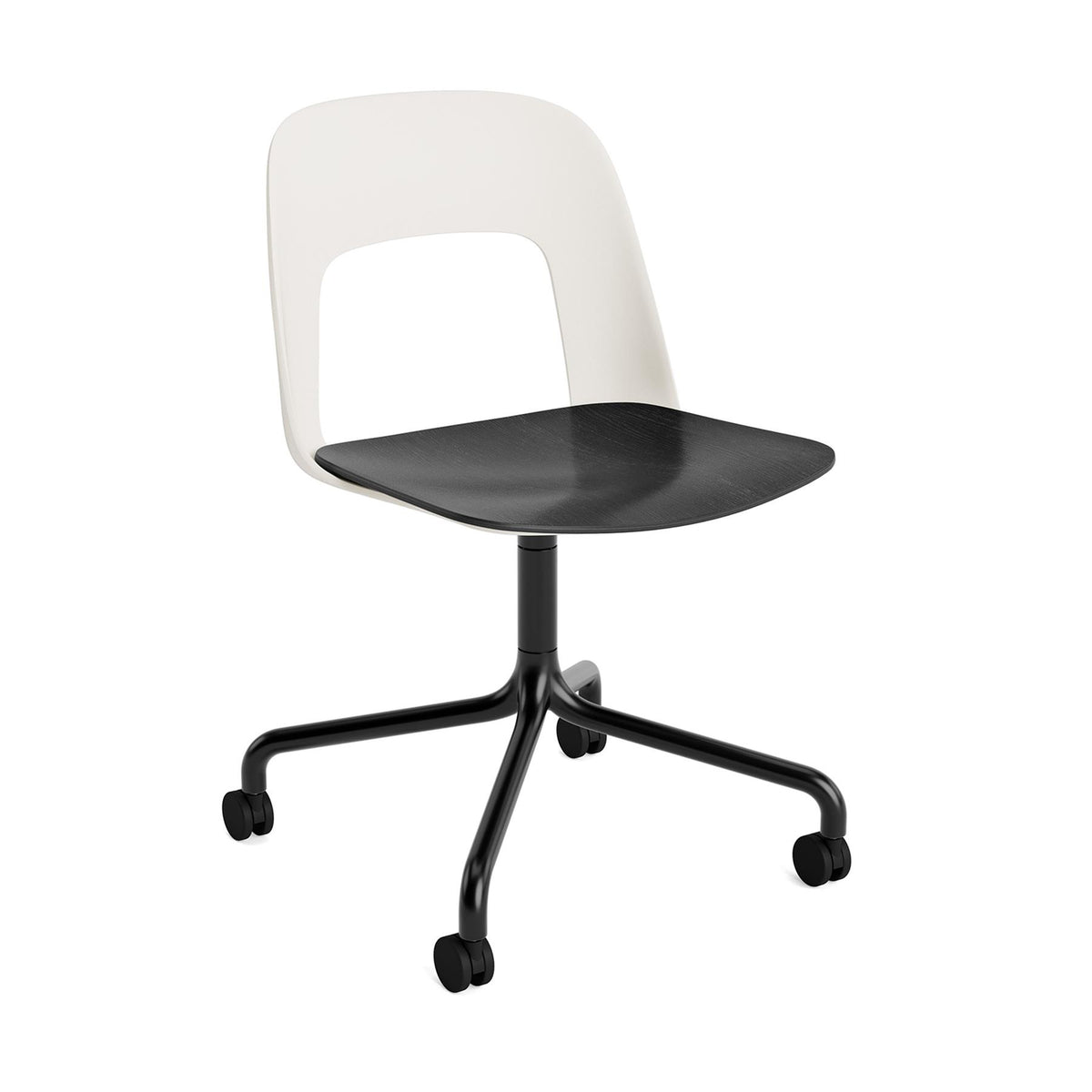 HAY Layout Chair 162 with 4 Star Swivel Wheel Base