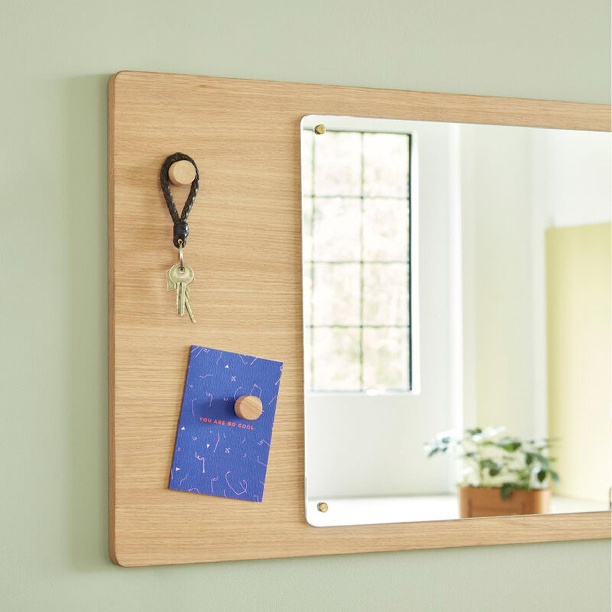 Hubsch Split Mirror - Magnetic
