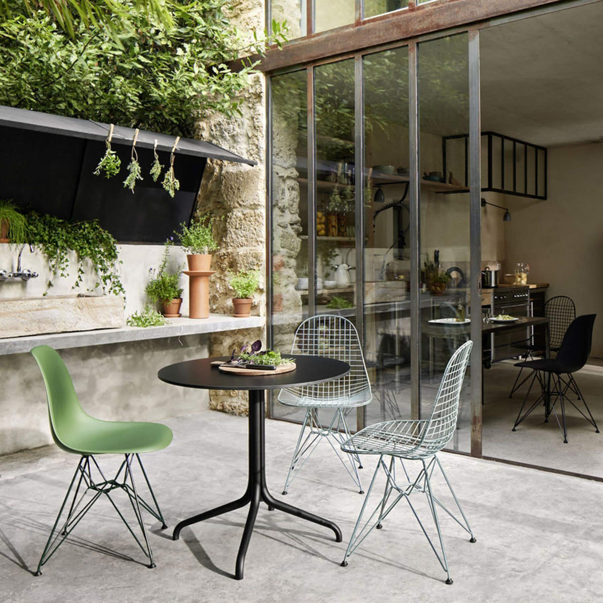 Vitra Wire Chair DKR