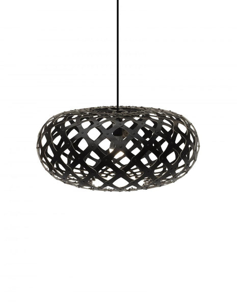 Outlet David Trubridge Kina Pendant Light Coloured - 2 Sides - Medium, Black