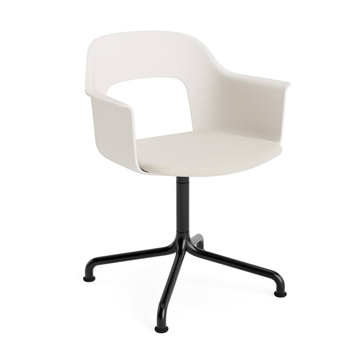 HAY Layout Armchair 253 with 4 Star Swivel Arc Base