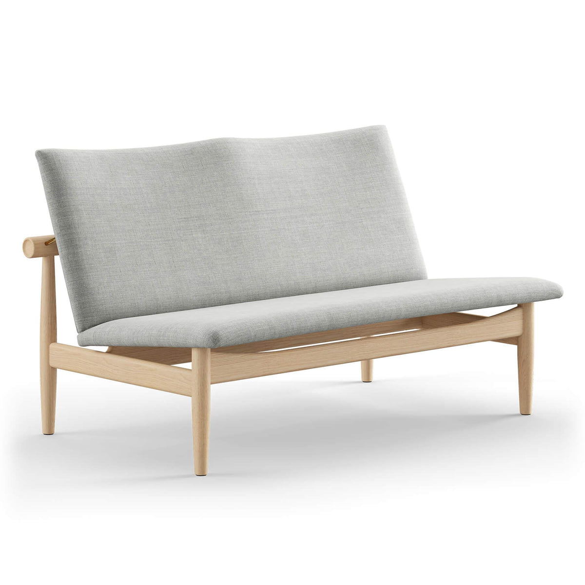 Finn Juhl The Japan 2 Seater Sofa in Clear Oiled Oak
