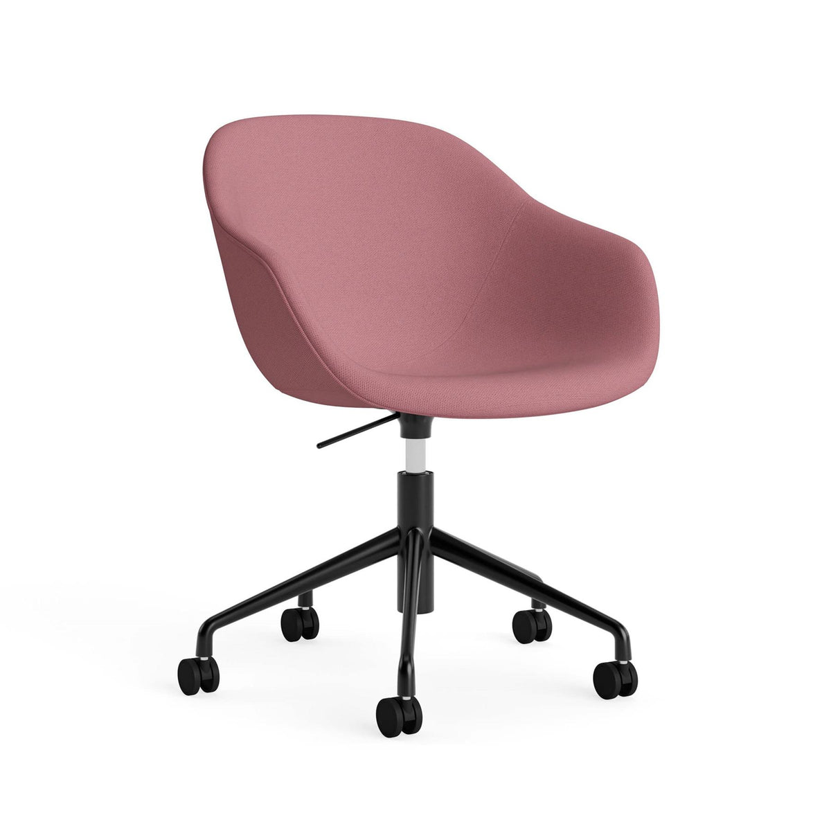 HAY AAC 253 Chair, Upholstered - 5 Star Swivel Base, Gas Lift and Wheels