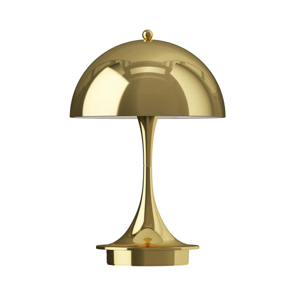 Outlet Louis Poulsen Panthella 160 Portable Rechargeable Table Lamp, Metallised - Metallised  Brass