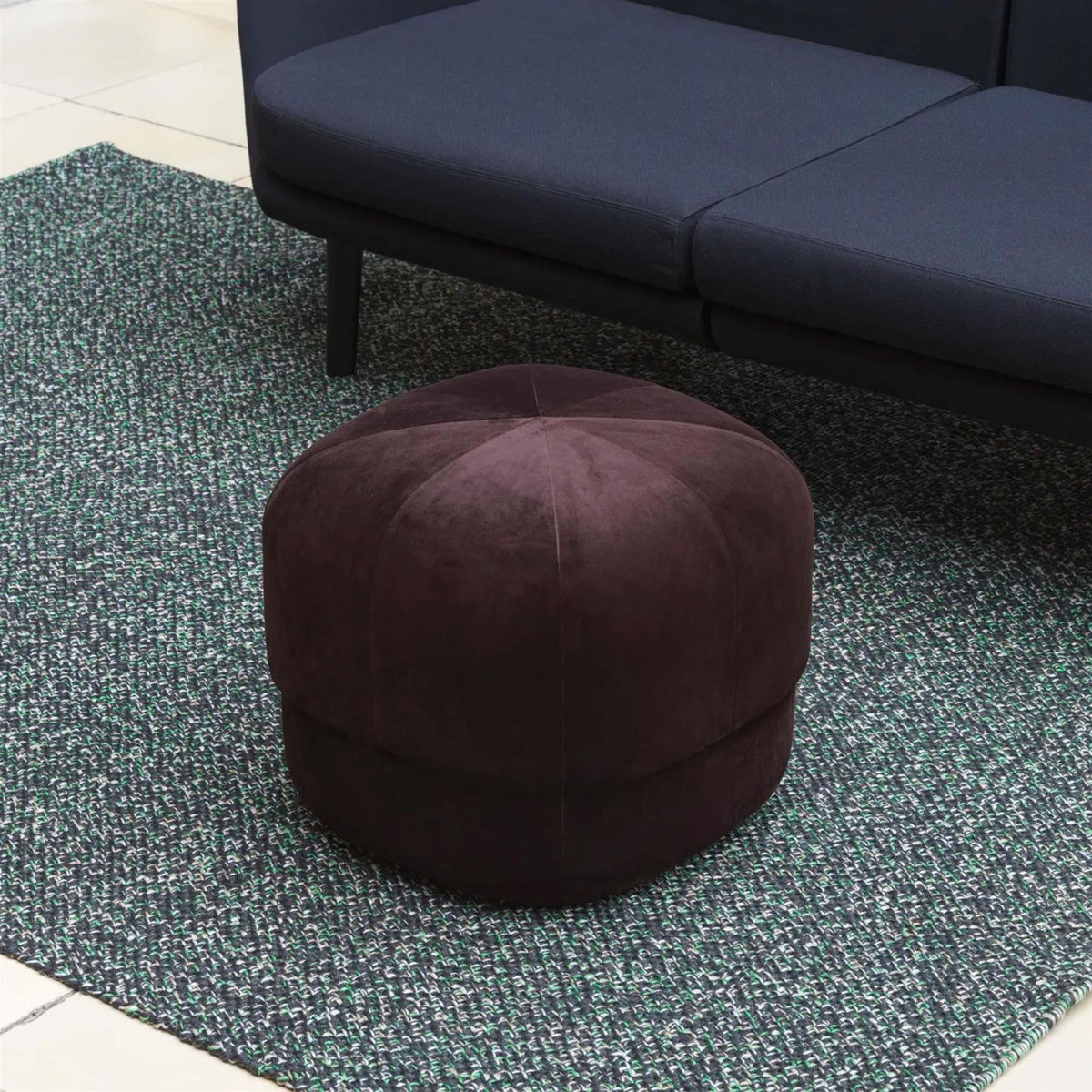 Normann Copenhagen Circus Velour Pouf