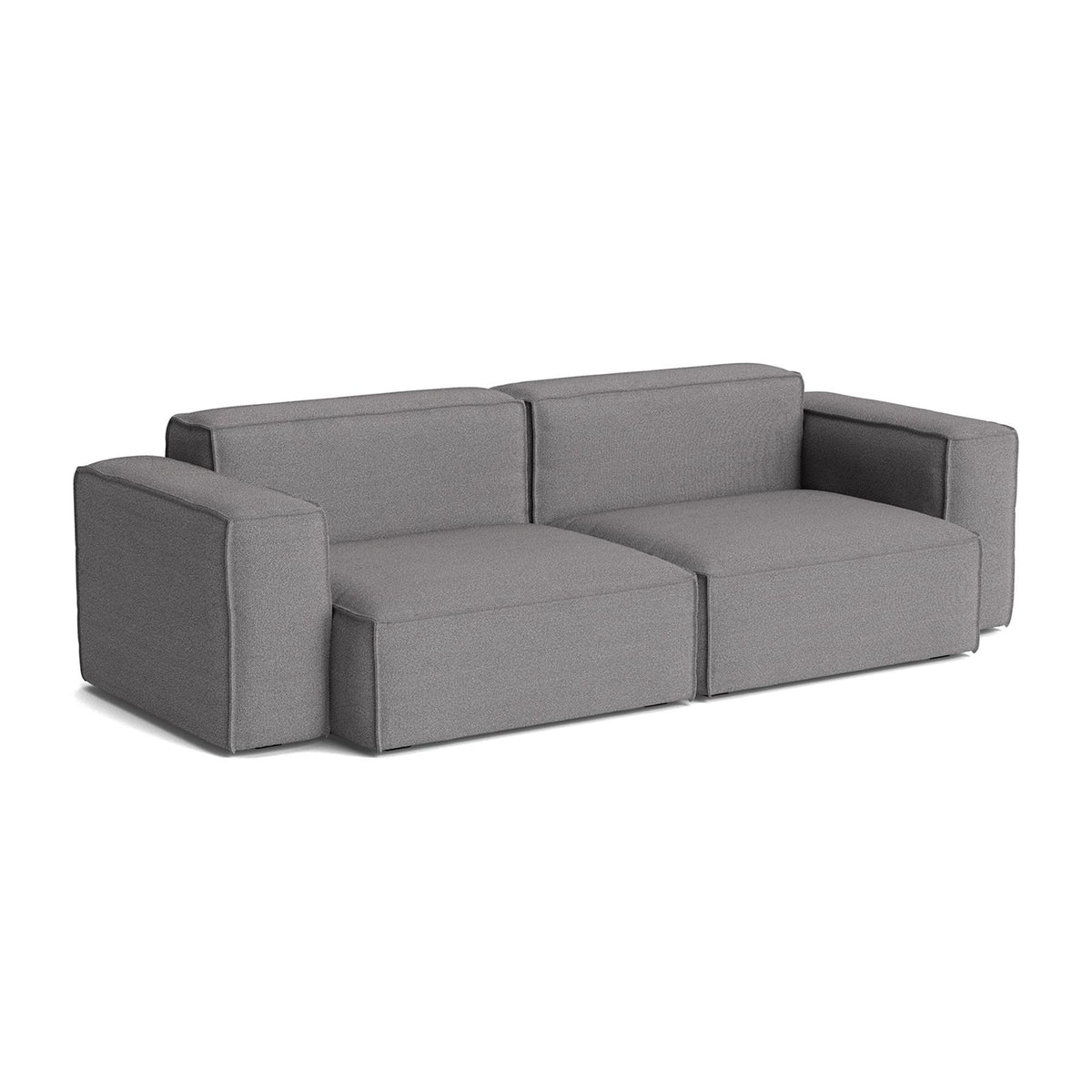 HAY Mags Soft 2+ Seater Sofa Low Armrest with Removable Cover Combination 1