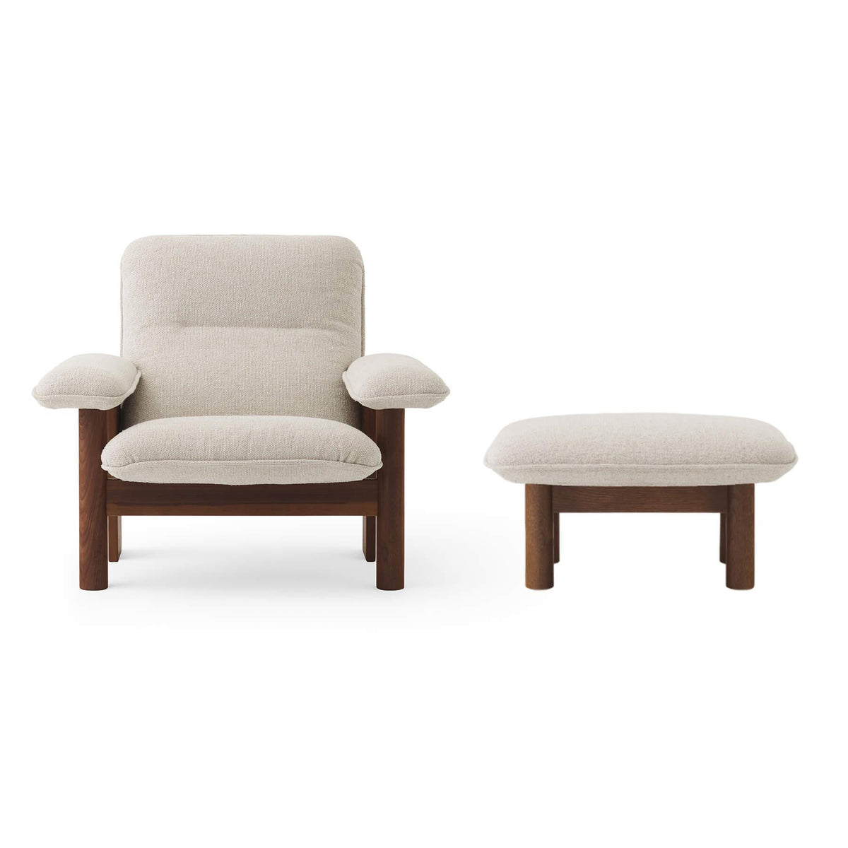 Audo Copenhagen Brasilia Lounge Chair & Ottoman