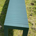 B-Stock Mindo 111 Extendable Outdoor Bench - Dark Green, Large