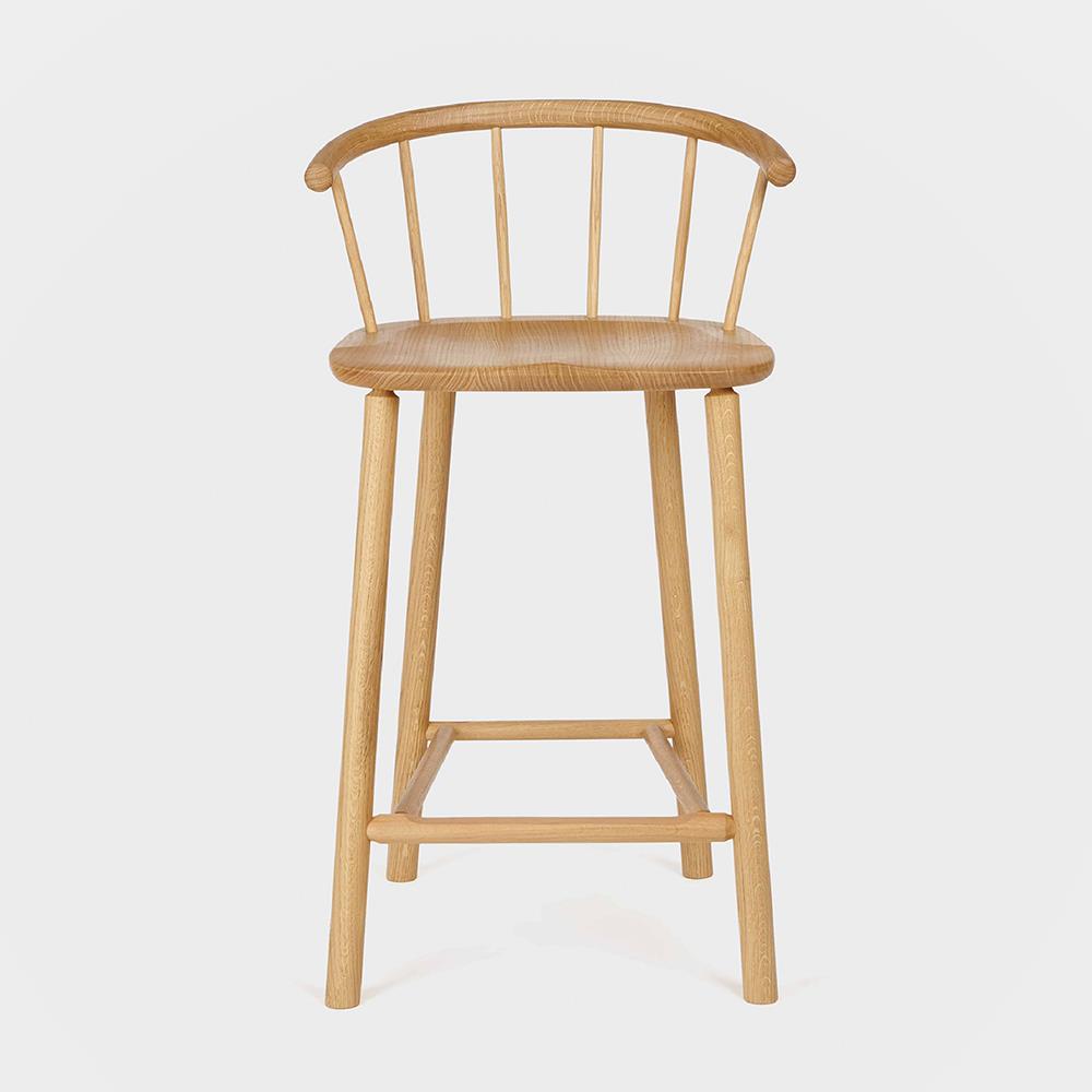 Another Country Hardy Bar Stool with Back
