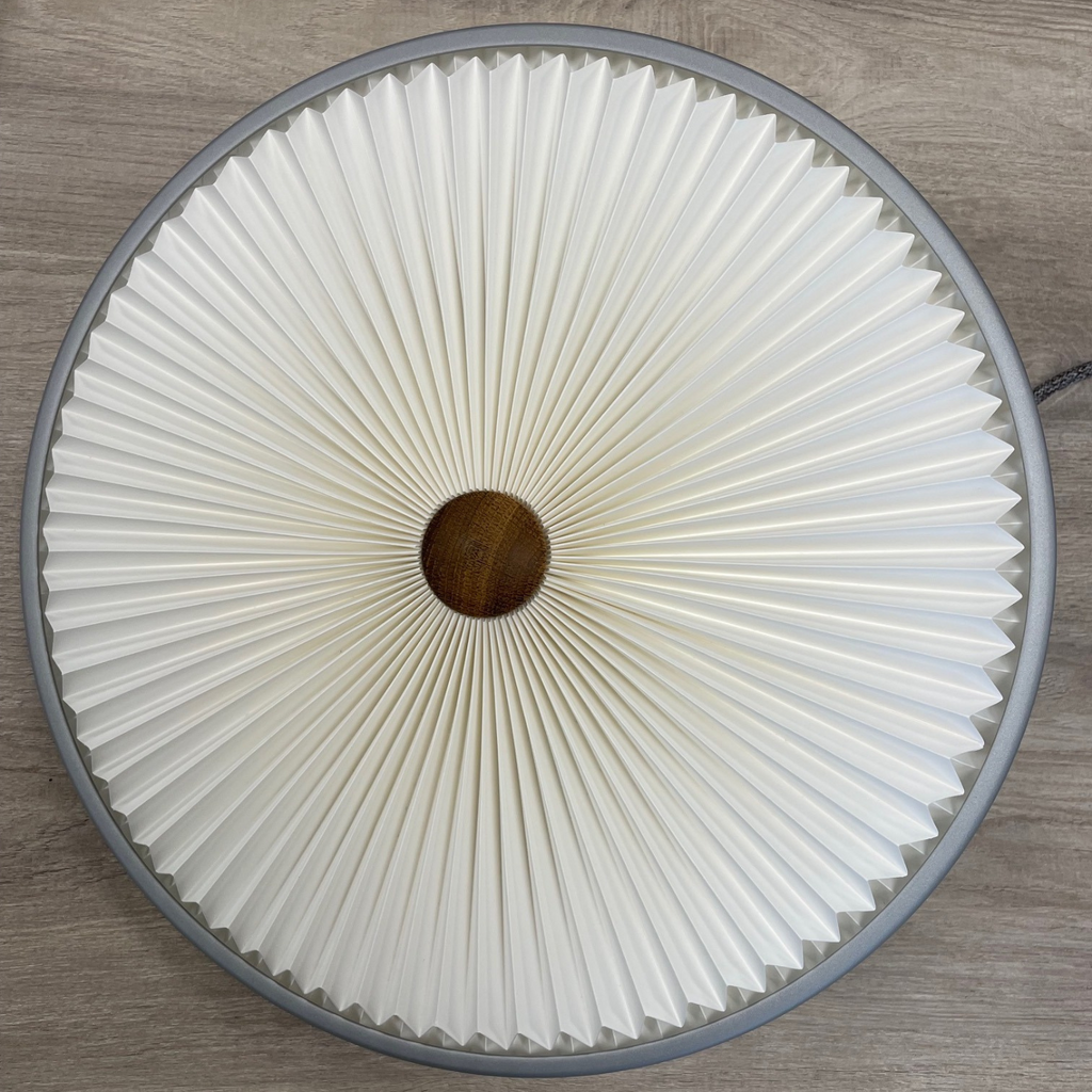 Ex-Display Le Klint 198 SSISO Pendant Light - Small, Smoked Oak, Paper Shade