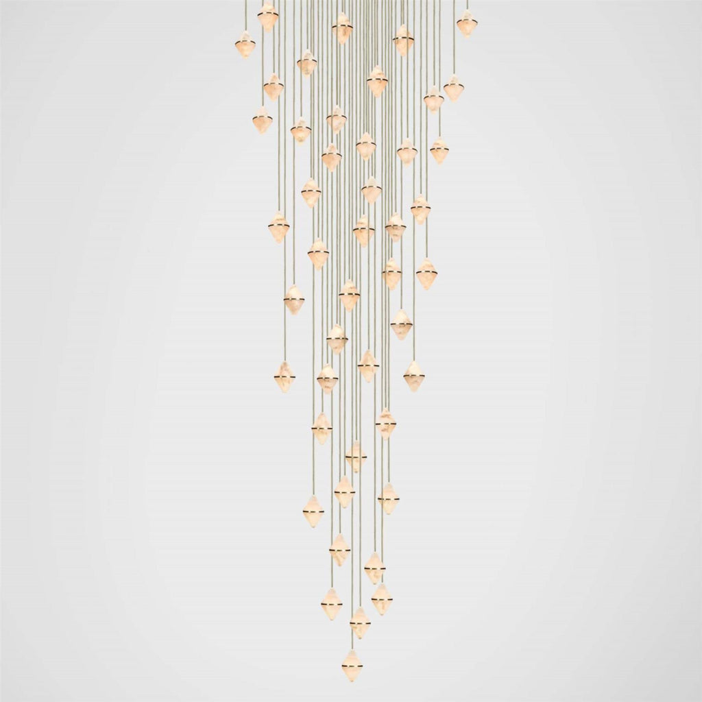 Marc Wood Gem Conical Cluster Pendant Light