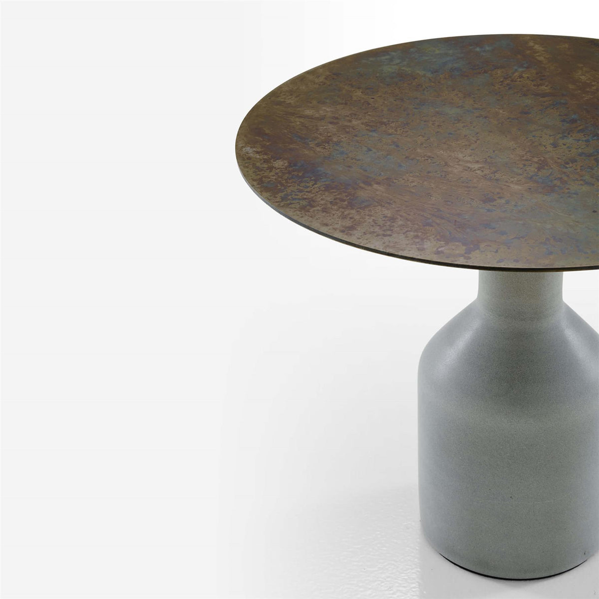 Ligne Roset Oxydation Side Table in Tuscan Stone