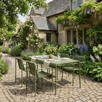 HAY Palissade Cord Garden Dining Set - Medium - Curated by Holloways of Ludlow