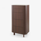 Ligne Roset Parabole Chest of Drawers in Dark Walnut