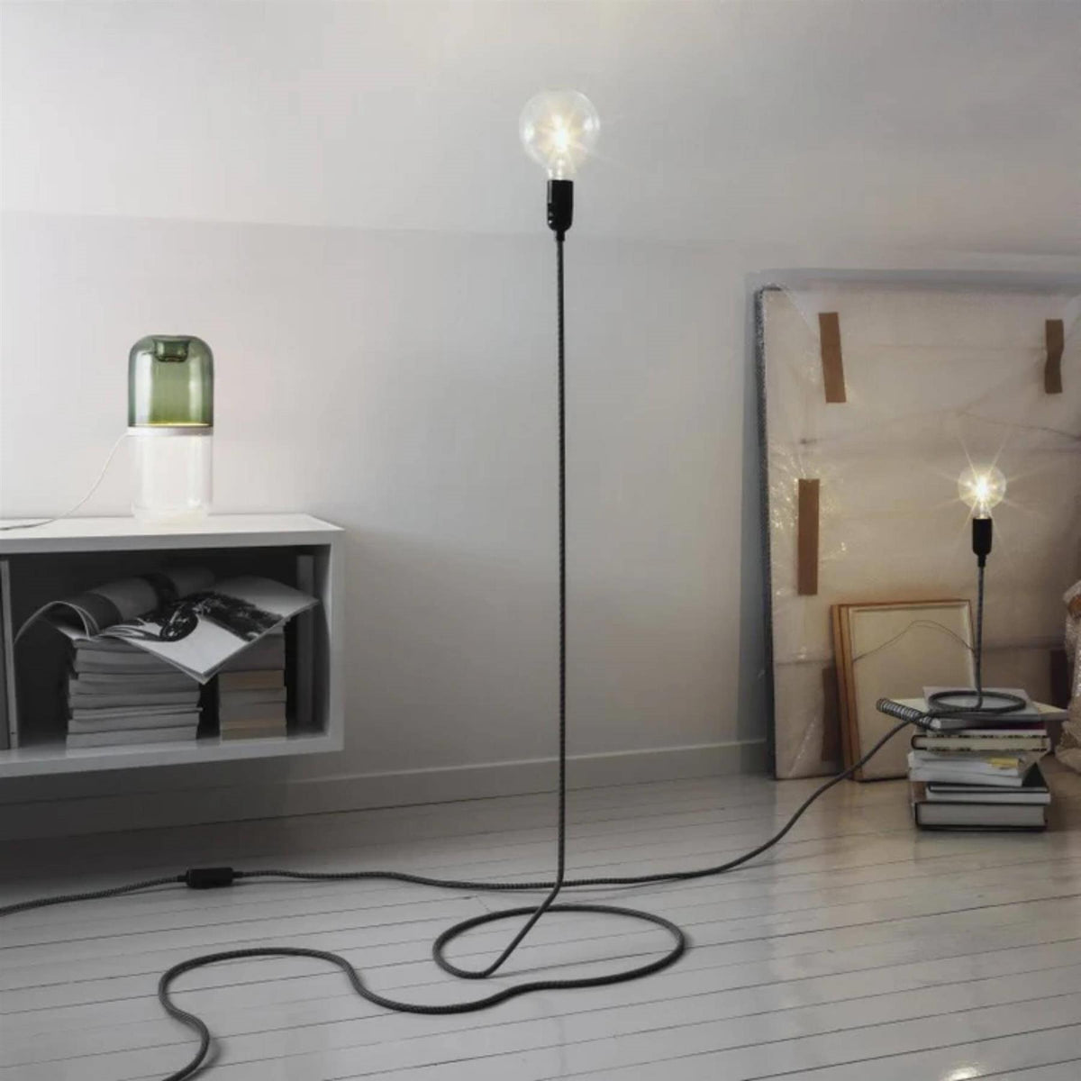 Design House Stockholm Cord Floor Lmap