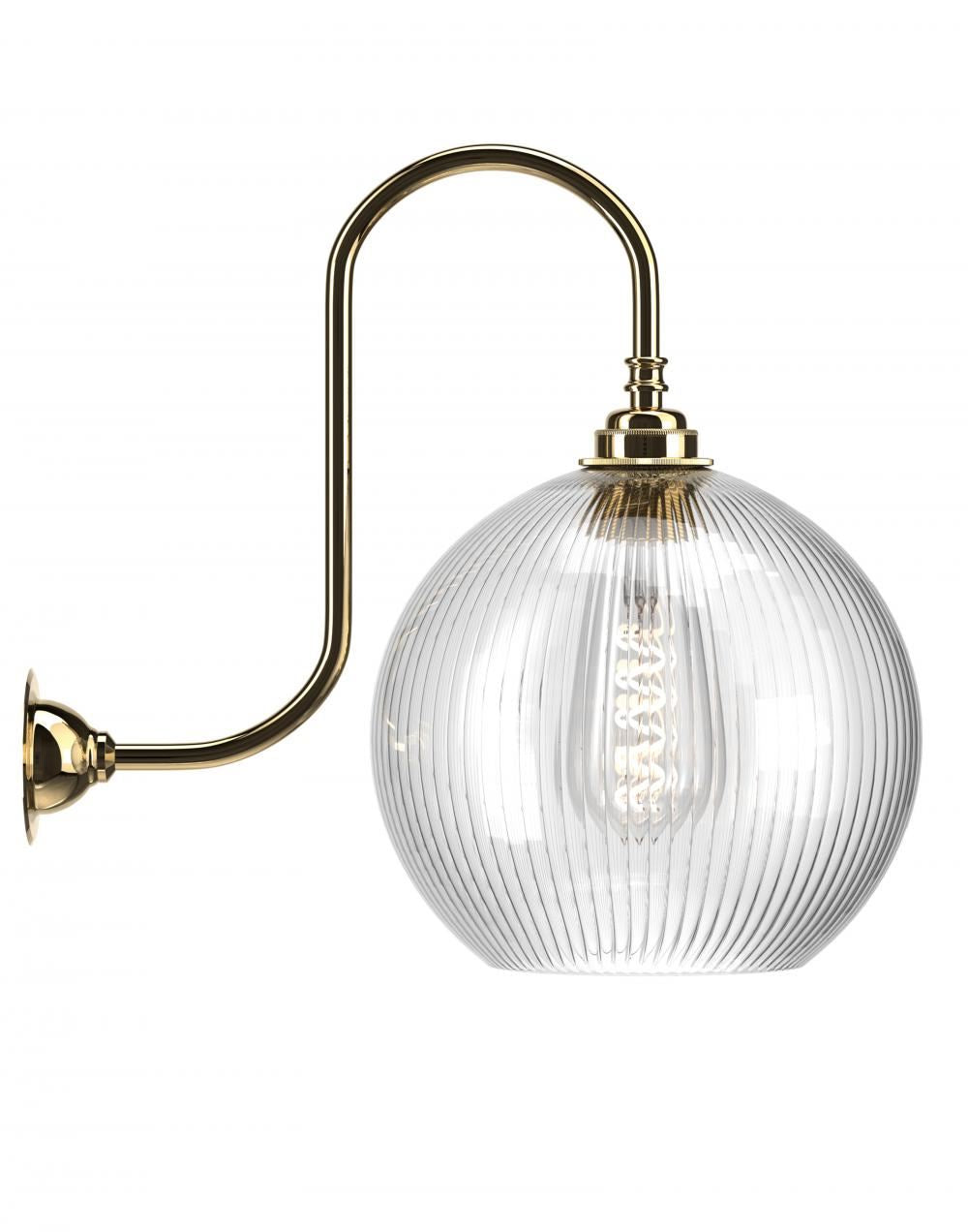 Fritz Fryer Hereford Swan Neck Wall Light