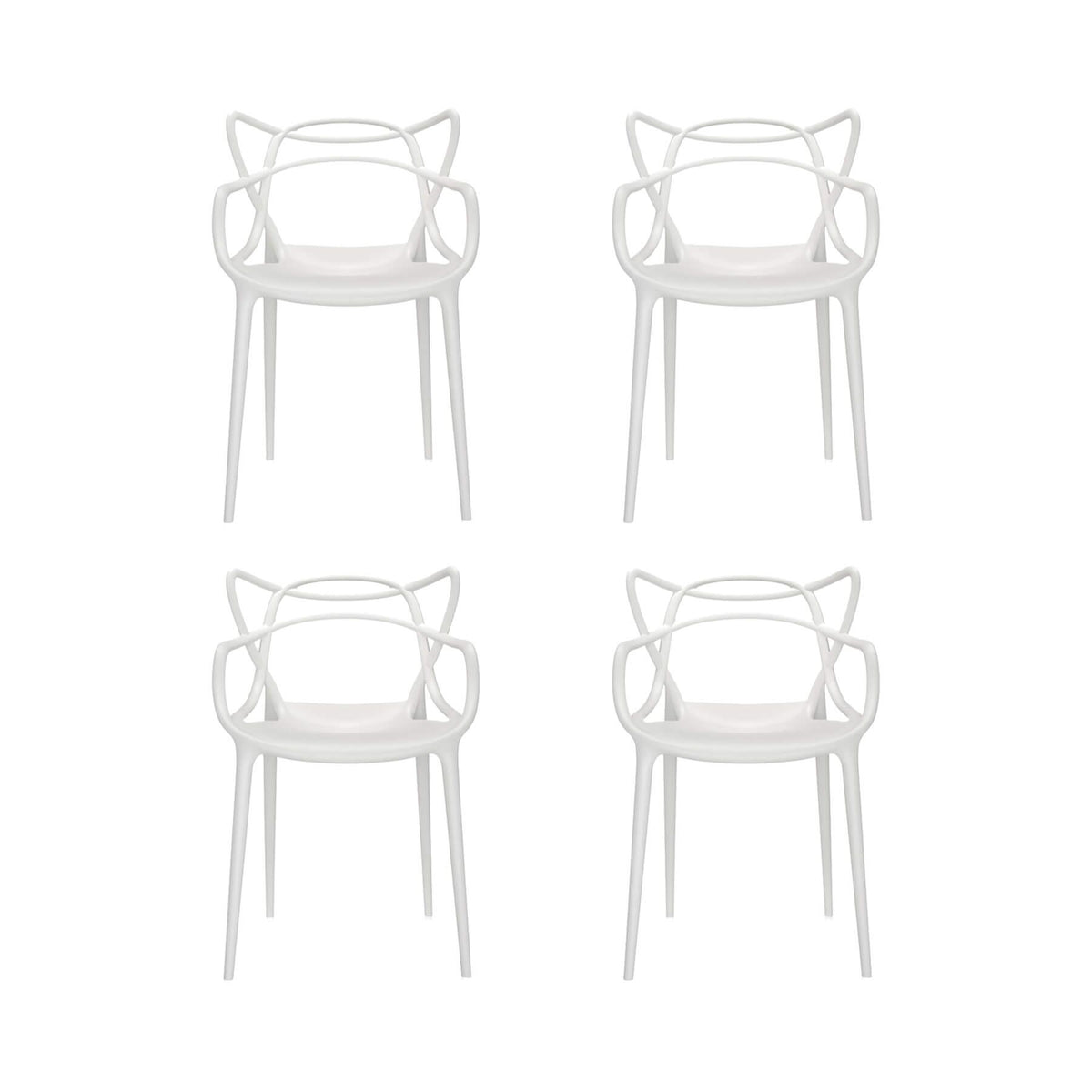 Kartell Masters Dining Chair Set
