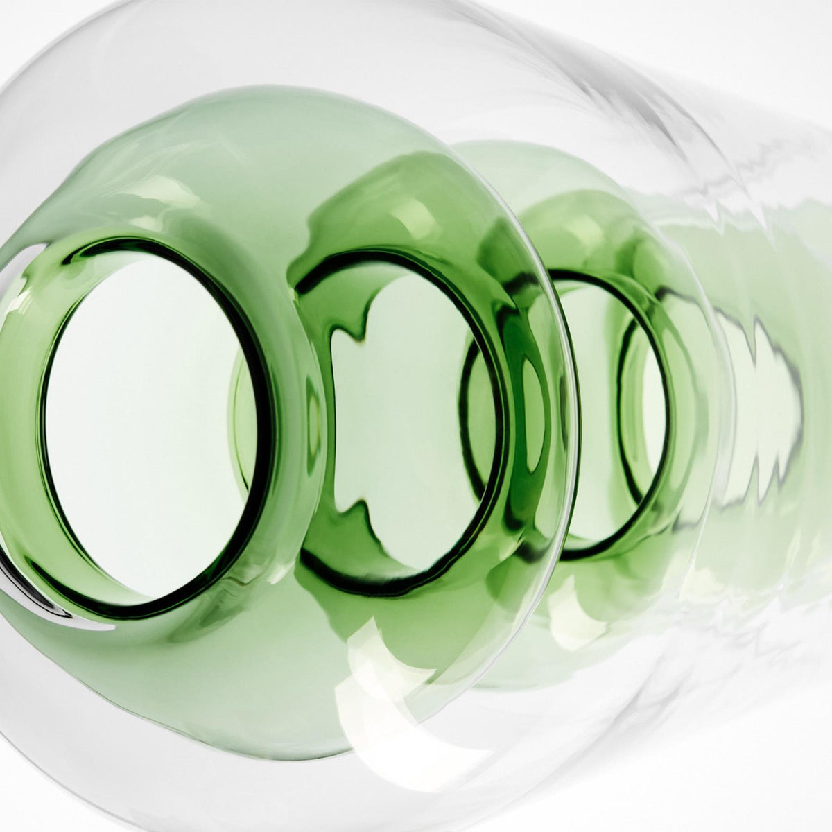 Tom Dixon Bump Tall Vase - Green