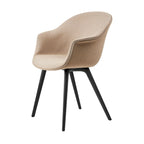 GUBI Bat Dining Chair, Full Upholstery and Plastic Legs