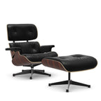 Vitra Eames Contemporary Lounge Chair and Footstool in Santos Palisander