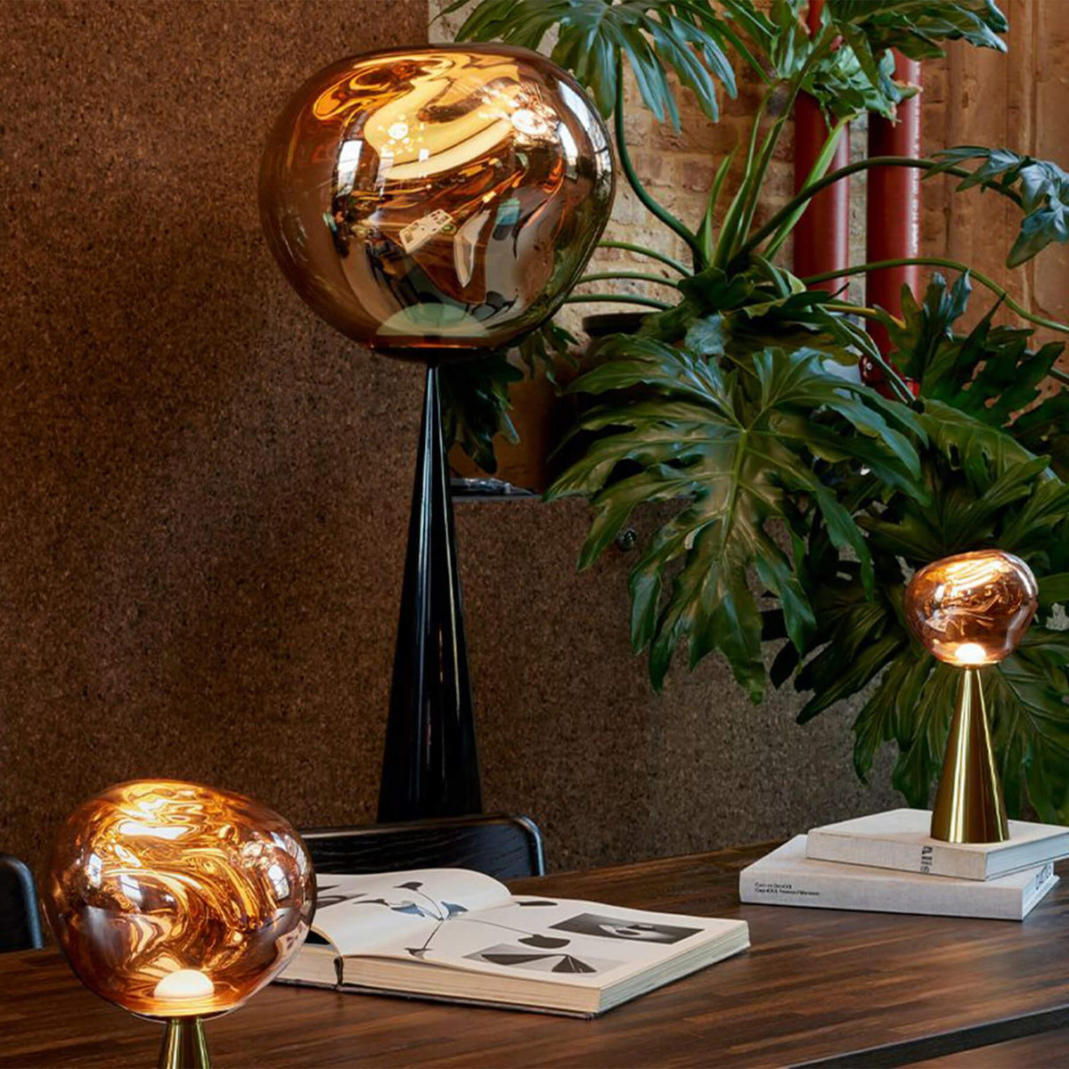 Tom Dixon Melt LED Cone Fat Floor Light